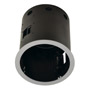 SLV 115644 AIXLIGHT® PRO, 1 FRAME ROUND корпус с рамкой для 1-го светильникa MODULE, серебристый/ черный