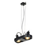 SLV 159040 AIXLIGHT® R DUO HIT ¤ светильник подвесной с ЭПРА для 2-х ламп HIT-CE G12 по 70Вт, черный