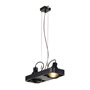 SLV 159050 AIXLIGHT® R2 DUO HIT ¤ светильник подвесной с ЭПРА для 2-х ламп HIT-CE G12 по 70Вт, черный
