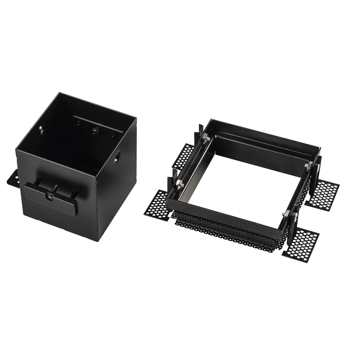 SLV 115351 AIXLIGHT® PRO 50, 1 FRAMELESS корпус безрамочный для 1-го светильника MODULE, черный SLV 115351 AIXLIGHT® PRO 50, 1 FRAMELESS корпус безрамочный для 1-го светильника MODULE, черный