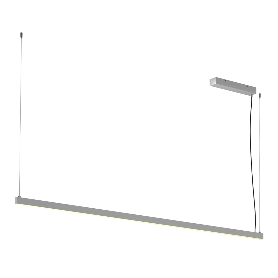 SLV 1001945 AROSA 200 PD-2 светильник подвесной 65Вт с LED 3000К, 2х 1800лм, алюминий SLV 1001945 AROSA 200 PD-2 светильник подвесной 65Вт с LED 3000К, 2х 1800лм, алюминий