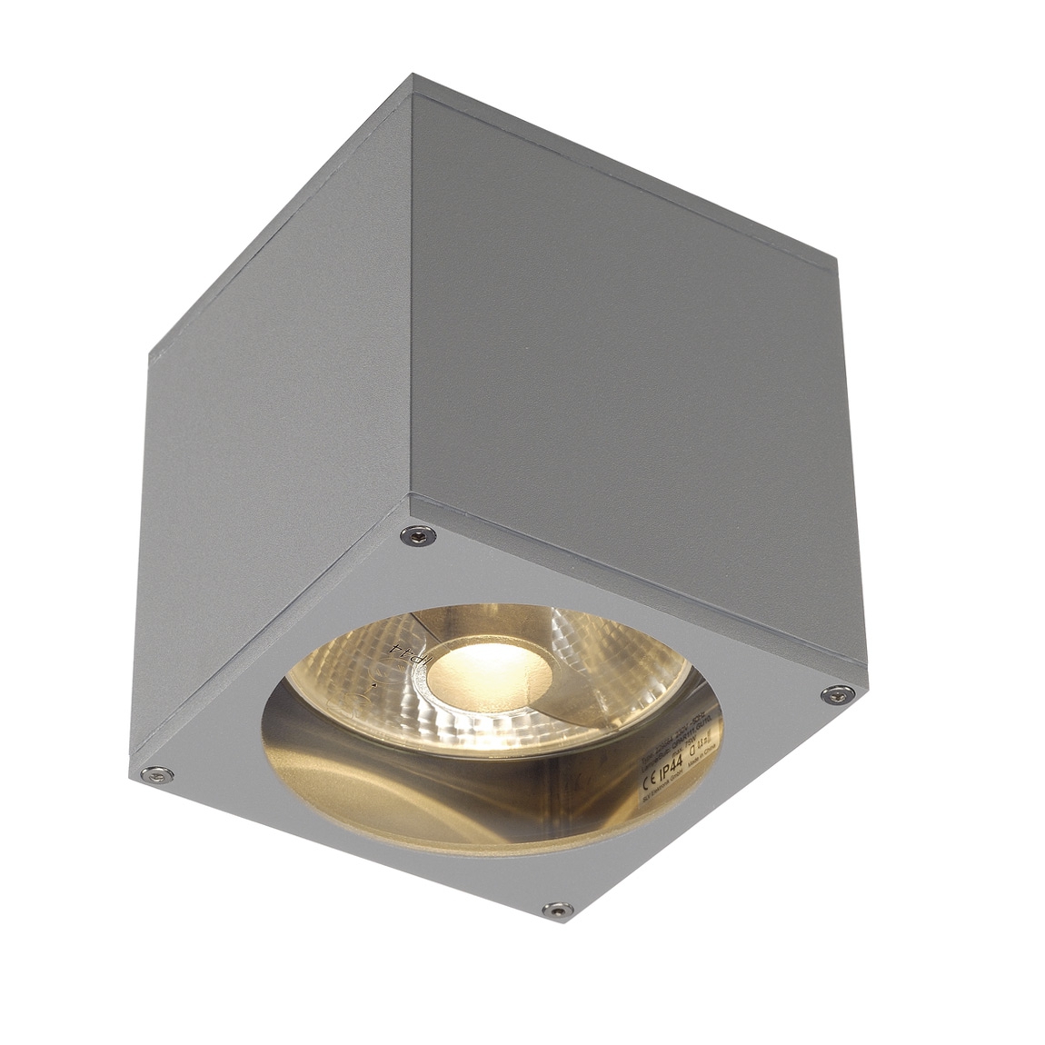 SLV 229564 BIG THEO WALL OUT светильник настенный IP44 для лампы ES111 75Вт макс., серебристый SLV 229564 BIG THEO WALL OUT светильник настенный IP44 для лампы ES111 75Вт макс., серебристый