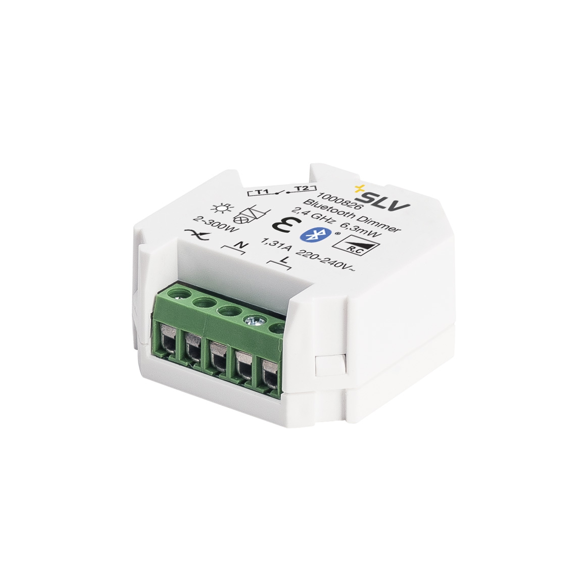 SLV 1000826 SLV BLUETOOTH® CONTROL, диммер фазосдвигающий. RC, 2-300Вт, внешнее упр-е через Bluetooth, белый