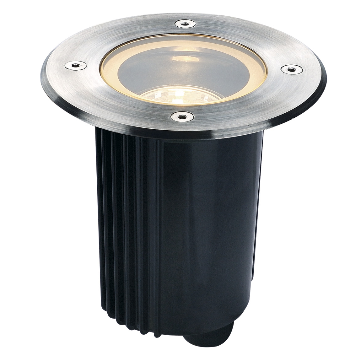 SLV 229320 DASAR® 115 ROUND светильник встраиваемый IP67 для лампы GU10 35Вт макс., сталь SLV 229320 DASAR® 115 ROUND светильник встраиваемый IP67 для лампы GU10 35Вт макс., сталь