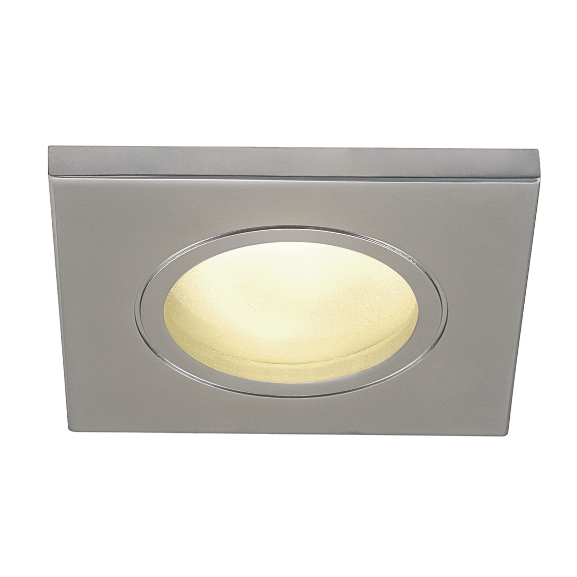 SLV 1001172 DOLIX OUT SQUARE GU10 светильник встраиваемый IP65 для лампы GU10 50Вт макс., матовый хром