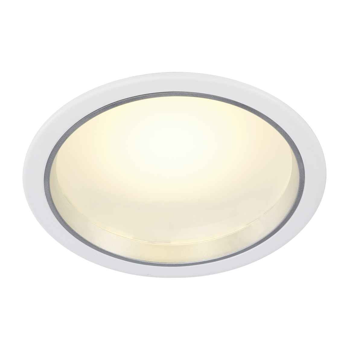 SLV 160481 LED DOWNLIGHT 23 светильник встраиваемый с LED 27Вт (28Вт), 3000К, 2450лм, 100°, белый SLV 160481 LED DOWNLIGHT 23 светильник встраиваемый с LED 27Вт (28Вт), 3000К, 2450лм, 100°, белый