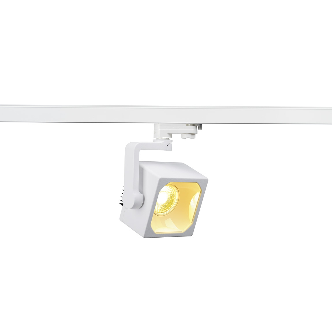 SLV 152751 3Ph, EURO CUBE светильник 28.5Вт с LED 3000К, 2100лм, 60°, CRI>90, белый SLV 152751 3Ph, EURO CUBE светильник 28.5Вт с LED 3000К, 2100лм, 60°, CRI>90, белый