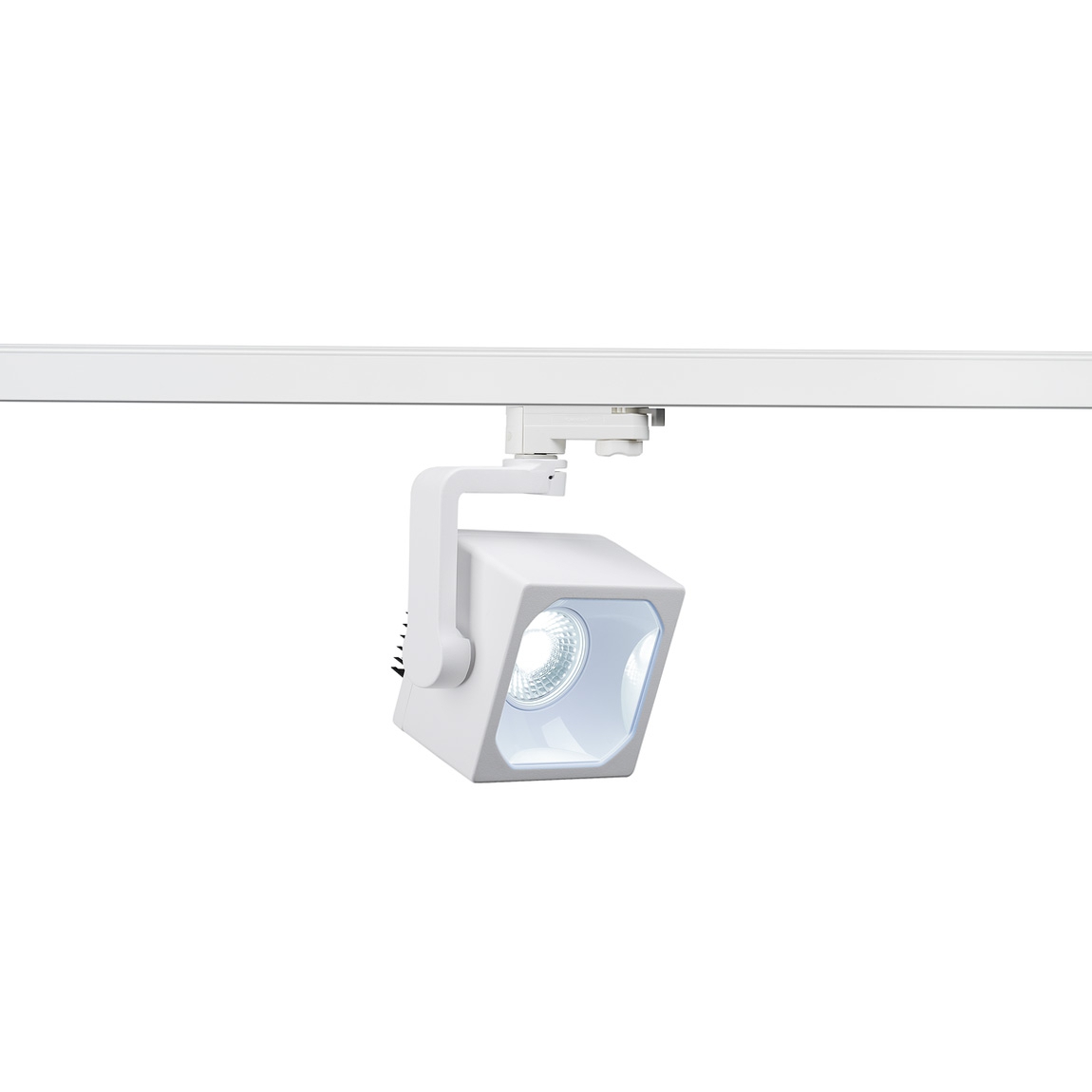SLV 152771 3Ph, EURO CUBE светильник с COB LED 28.5Вт, CRI 90, 4000К, 2200лм, 30°, белый SLV 152771 3Ph, EURO CUBE светильник с COB LED 28.5Вт, CRI 90, 4000К, 2200лм, 30°, белый