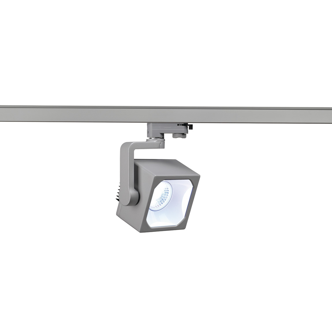 SLV 152784 3Ph, EURO CUBE светильник 28.5Вт с LED 4000К, 2150лм, 60°, CRI>90, серебристый SLV 152784 3Ph, EURO CUBE светильник 28.5Вт с LED 4000К, 2150лм, 60°, CRI>90, серебристый