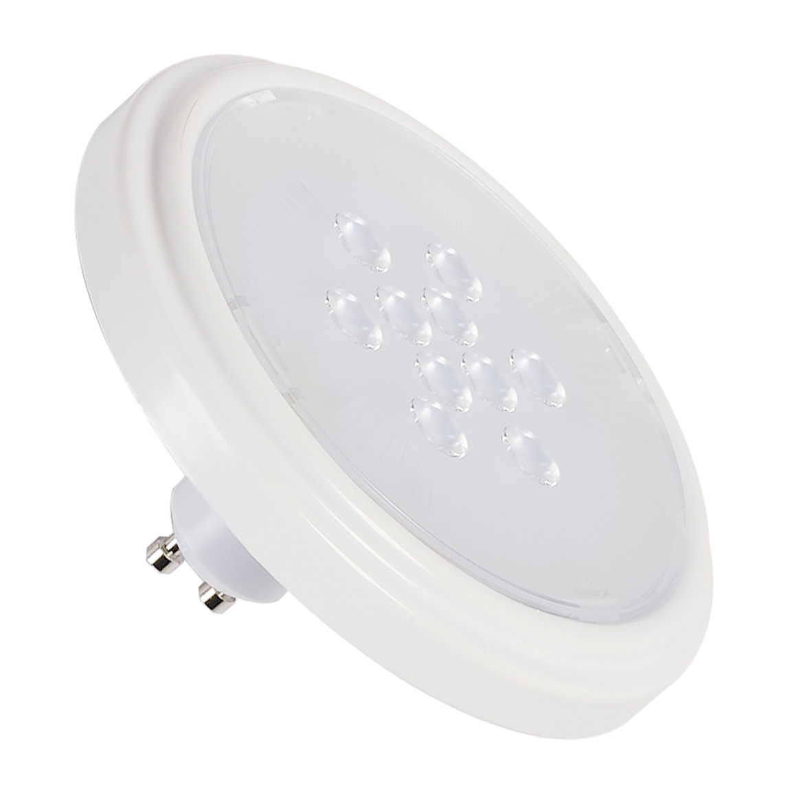 SLV 560714 LED QPAR111 GU10 источник света 230В, 7.9Вт, 4000K, 760лм, 25°, белый корпус