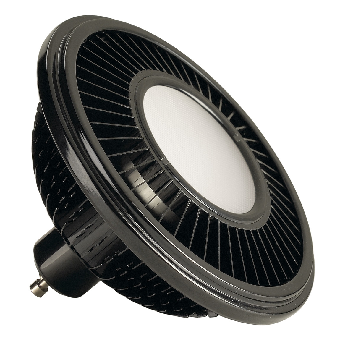 SLV 570702 LED QPAR111 GU10 источник света 230В, 15.5Вт, 2700K, 590лм, 140°, черный корпус