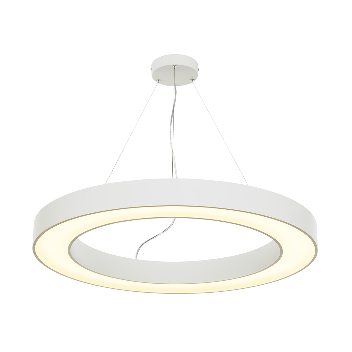 SLV 133851 MEDO RING 90 PD светильник подвесной 58Вт с LED 3000К, 4185лм, диммируемый 1-10В, белый SLV 133851 MEDO RING 90 PD светильник подвесной 58Вт с LED 3000К, 4185лм, диммируемый 1-10В, белый