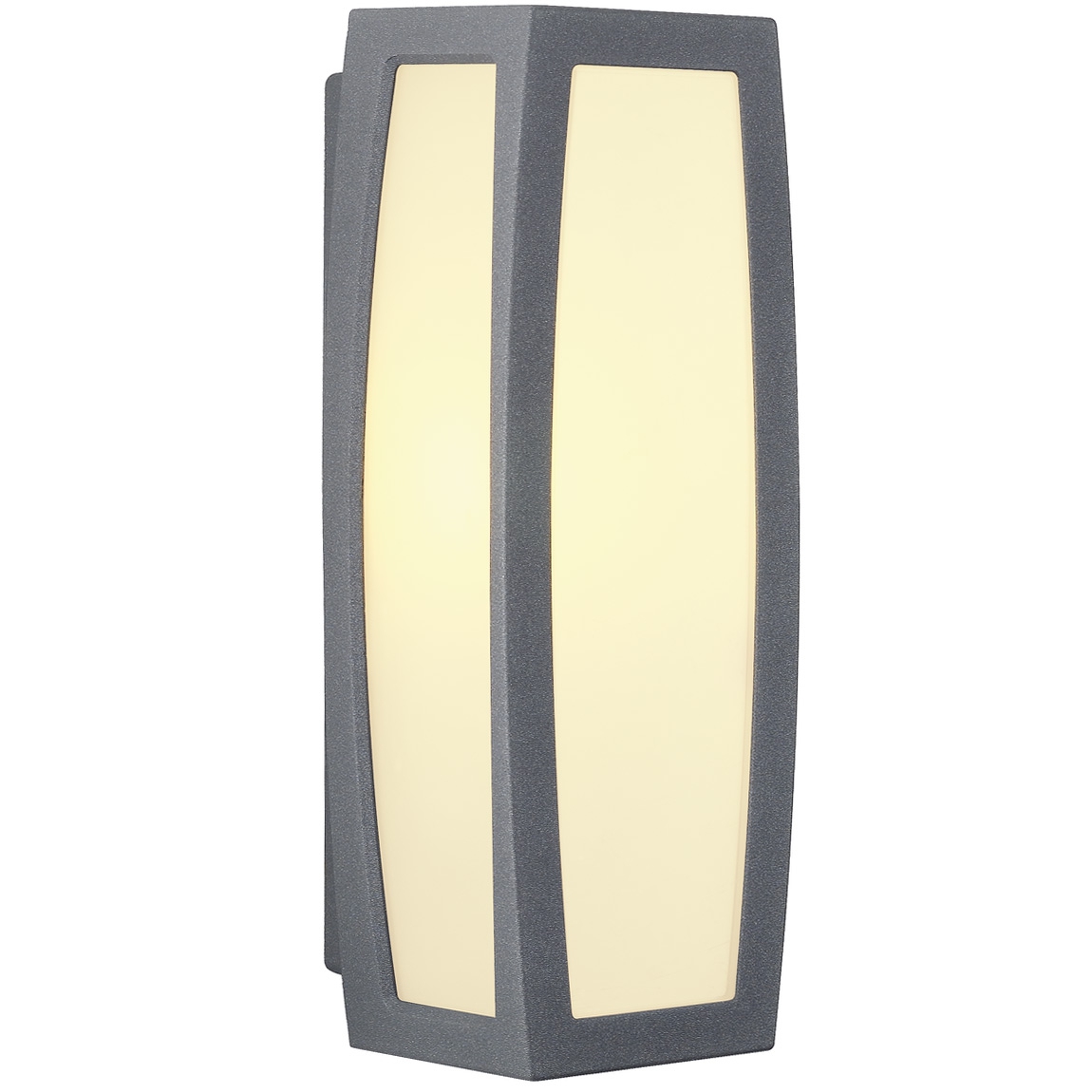 SLV 230045 MERIDIAN BOX светильник настенный IP54 для лампы E27 25Вт макс., антрацит/ белый SLV 230045 MERIDIAN BOX светильник настенный IP54 для лампы E27 25Вт макс., антрацит/ белый