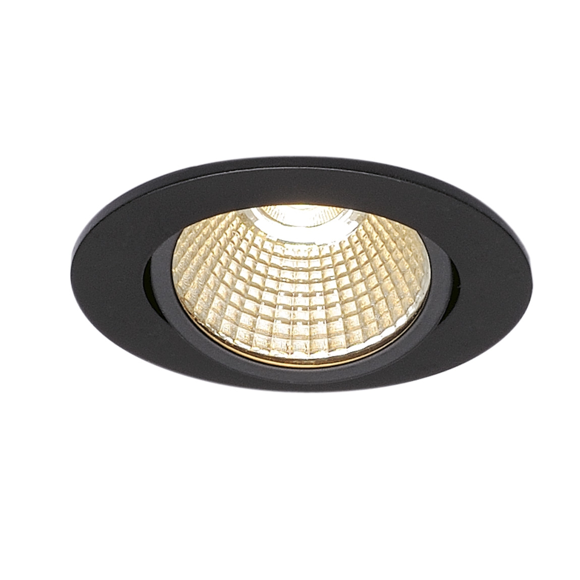 SLV 1001978 NEW TRIA 68 ROUND CS/LS DtW светильник встр. 7.2Вт с LED 1800-3000К, 440лм, 38°, CRI>90, черный