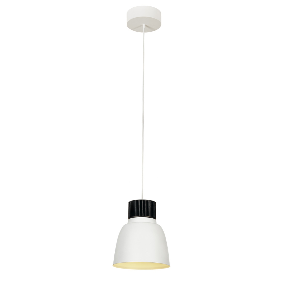 SLV 165601 PENTULI 24 светильник подвесной с COB LED 31Вт (36Вт), 3000К, 2550лм, белый/ черный SLV 165601 PENTULI 24 светильник подвесной с COB LED 31Вт (36Вт), 3000К, 2550лм, белый/ черный