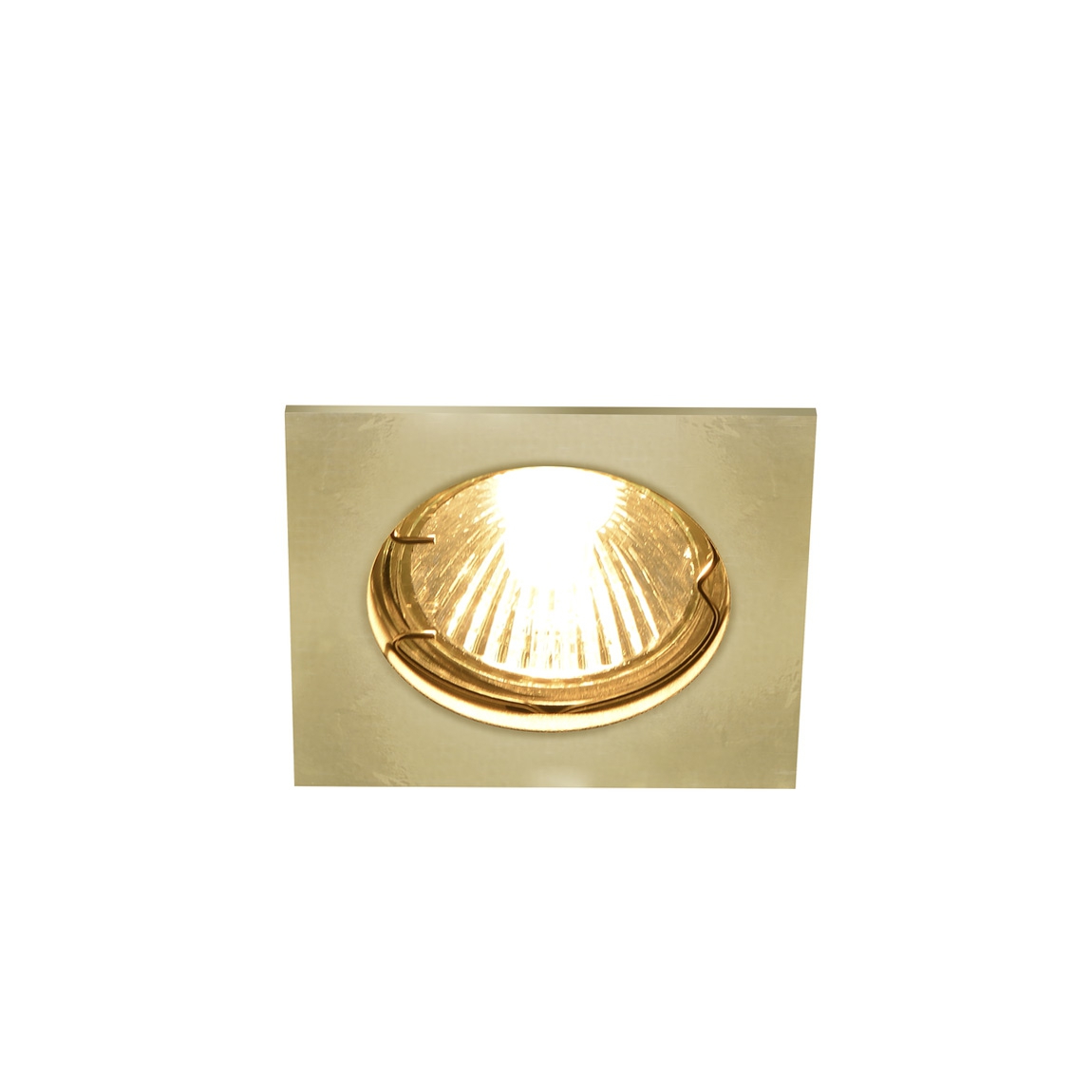 SLV 1002206 PIKA SQUARE QPAR51 светильник встраиваемый для лампы GU10 50Вт макс., латунь