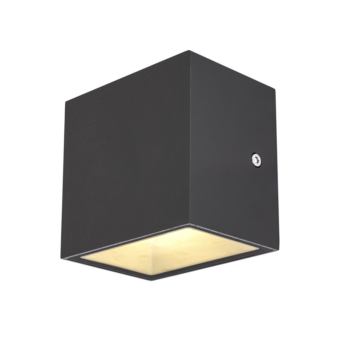 SLV 1002032 SITRA CUBE LED светильник настенный IP44 10Вт с LED 3000К, 2х 560лм, 2х 90°, антрацит SLV 1002032 SITRA CUBE LED светильник настенный IP44 10Вт с LED 3000К, 2х 560лм, 2х 90°, антрацит
