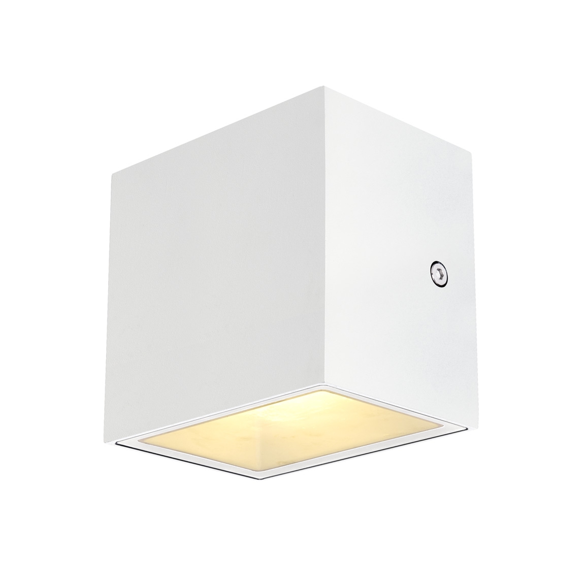 SLV 1002033 SITRA CUBE LED светильник настенный IP44 10Вт с LED 3000К, 2х 560лм, 2х 90°, белый SLV 1002033 SITRA CUBE LED светильник настенный IP44 10Вт с LED 3000К, 2х 560лм, 2х 90°, белый