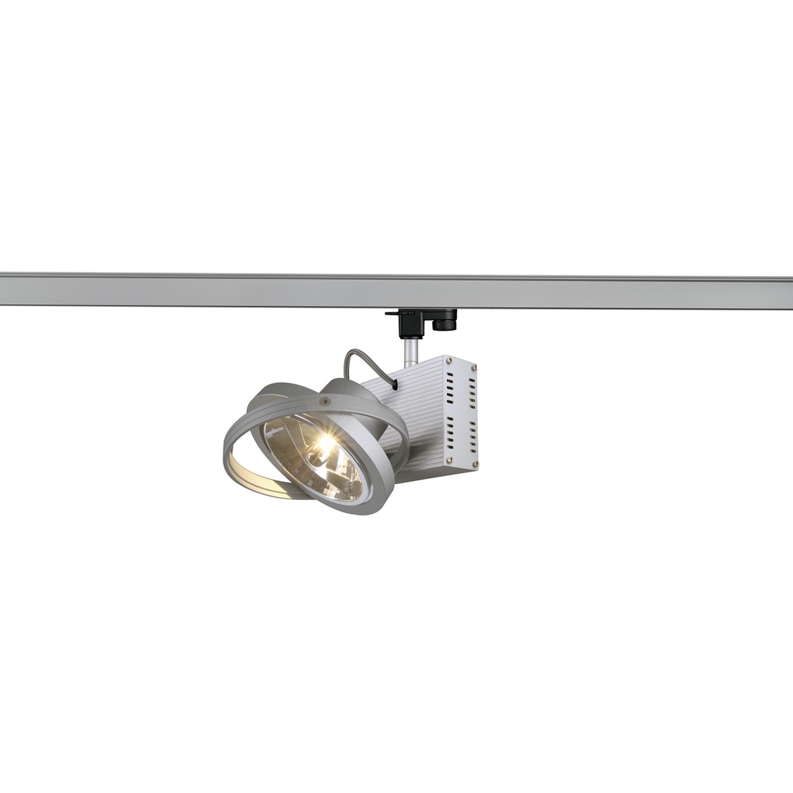 SLV 153002 3Ph, TEC 1 QRB111 светильник с ЭПН для лампы QRB111 50Вт макс., серебристый SLV 153002 3Ph, TEC 1 QRB111 светильник с ЭПН для лампы QRB111 50Вт макс., серебристый