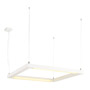 SLV 1001296 OPEN GRILL DOUBLE TWIST PD светильник подвесной 58Вт с LED 3000К, 4500лм, белый (ex 157651)