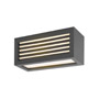 SLV 1002035 BOX-L LED светильник настенный IP44 19Вт LED 3000К, 480лм, антрацит