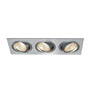 SLV 114216 NEW TRIA 3 DL SET светильник с 3 COB LED по 6Вт (30Вт), 3000К, 2500лм, 38°, с бл. питания, алюминий