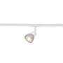 SLV 143451 1PHASE-TRACK, PURIA SPOT светильник для лампы GU10 50Вт макс, белый/ стекло матовое