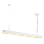 SLV 157851 WORKLIGHT PD светильник подвесной 49Вт с LED 3000К, 3600лм+1800лм, белый