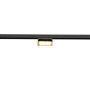 SLV 188550 M-TRACK, ADJUSTABLE LIGHT светильник 12В DC 4.8Вт с LED 3000К, 260лм, 120°, черный