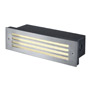 SLV 229110 BRICK MESH светильник встраиваемый IP54 4Вт с LED 3000К, 52лм, сталь