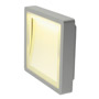 SLV 230884 INDIGLA светильник накладной IP54 8.3Вт с LED 3000К, 430лм, серебристый
