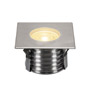 SLV 233782 DASAR® 180 PREMIUM LED SQUARE светильник встр. IP67 c LED 24Вт (28Вт), 3000К, 2700лм, 24°, сталь